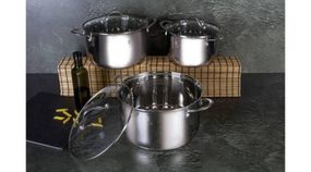 Набор посуды Berlinger Haus Silver Jewellery СolleСtion BH-6662 6 предметов