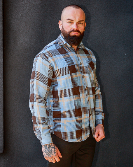 Тепла сорочка Ріо блакитний S | Зображення 2