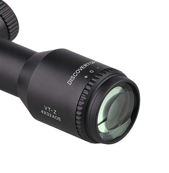 Оптический прицел Discovery Optics VT-Z 4x32 AOE с подсветкой Прицел оптический Оптика для оружия | Зображення 1