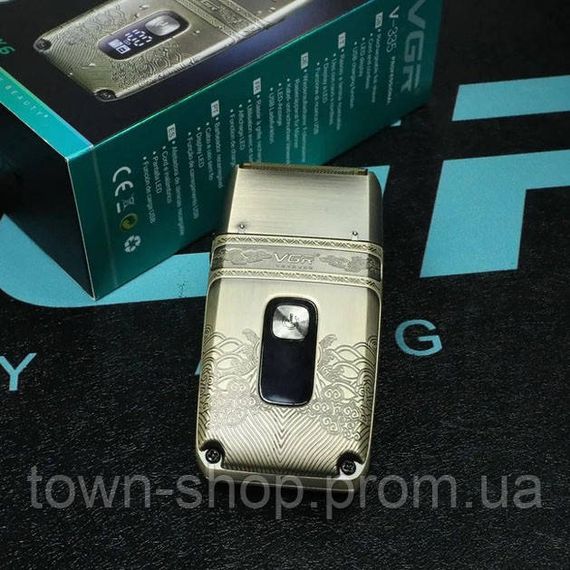 Профессиональная электробритва Шейвер VGR V-335 Shaver с тремя ножевыми блоками | Зображення 2