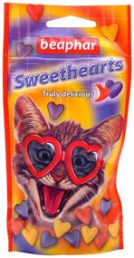 Вітамінізовані ласощі для котів Beaphar Sweethearts, 150 шт