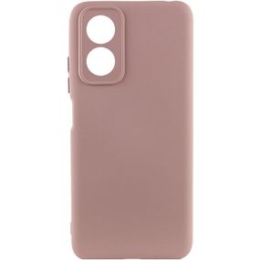 Чехол Silicone Cover Lakshmi Full Camera (A) для Oppo A17 Full camera, Рожевий/Pink Sand