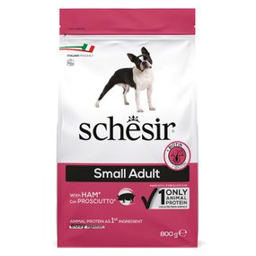 Сухий корм із шинкою для собак малих порід Schesir Dog Small Adult Ham, 800 гр