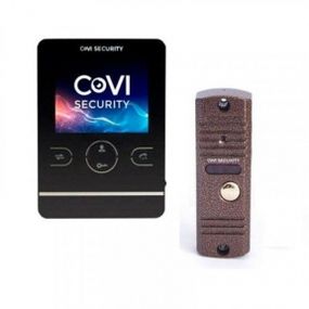 Комплект видеодомофона CoVi Security HD-02M-B  V-60