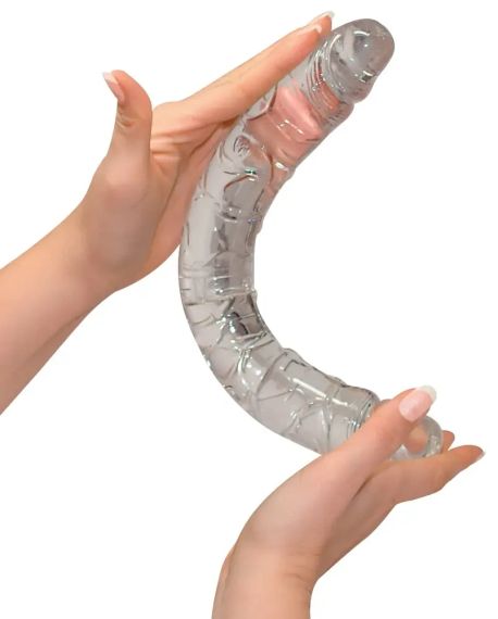 Фалоімітатор подвійний КРИСТАЛ ДУО sexstyle | Зображення 1