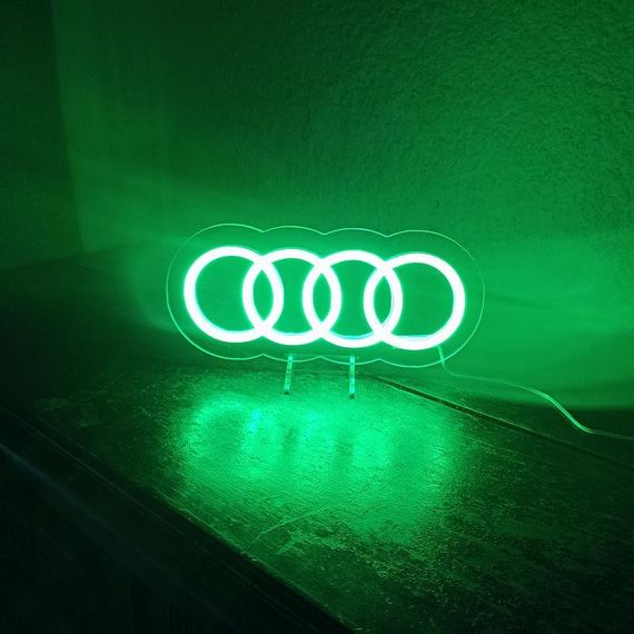 Неоновий світильник Audi 270х120 acr-n000096 | Зображення 4