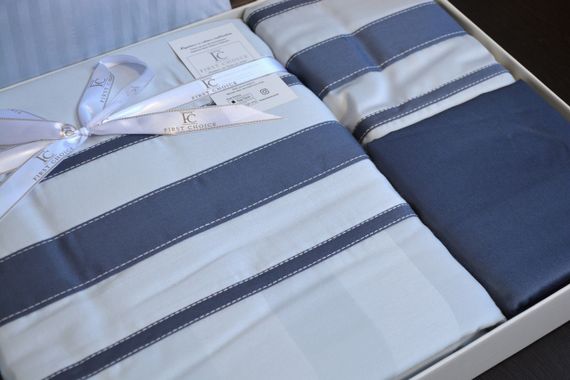 Постельное белье First Choice Deluxe Satin 200х220 Artwel Silver | Зображення 3