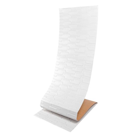 Самоклеюча 3D панель біла кладка Sticker Wall 19600х700х5мм | Зображення 1