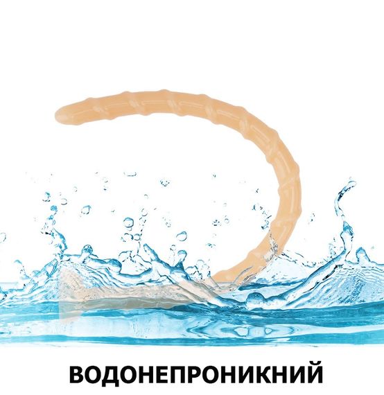 Анальний розширювач із спіралеподібною текстурою та присоскою 470*20 mm | Зображення 2