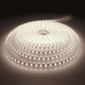 Светодиодная лента влагозащищенная холодный оттенок 12V 4.8W 3528 CW WH PCB IP65 1m (BY-008/60)