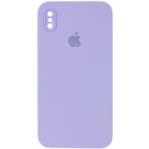 Чохол Silicone Case Square Full Camera Protective (AA) для Apple iPhone XS Max (6.5")