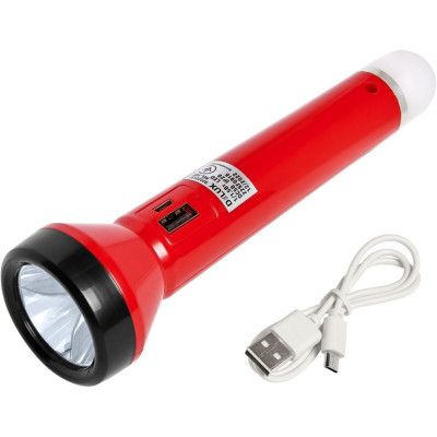 Фонарь Delux REL-107 USB 2.5W 225lm USB 5V 4LED (90020137) | Зображення 1