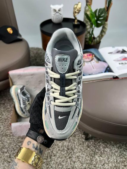 Кросівки  P-6000 W Grey Black Green , текстиль , В'єтнам | Зображення 1