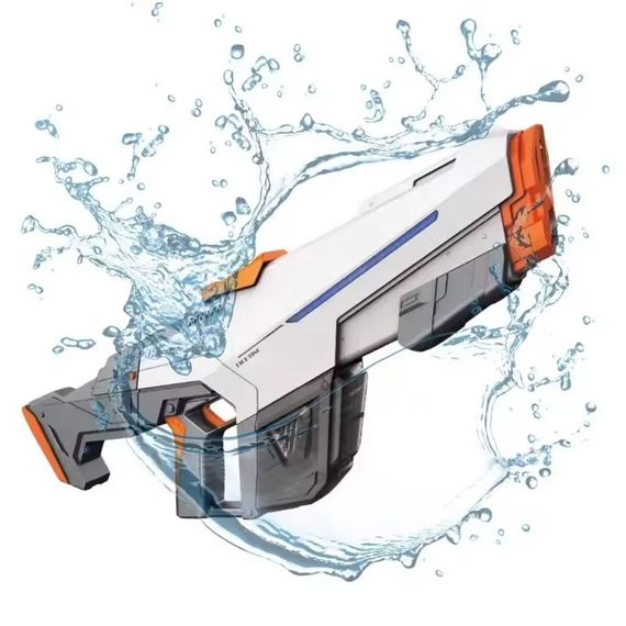 Водяний акумуляторний автомат Water Gun 2307 (650ml) with lithium battery White | Зображення 5