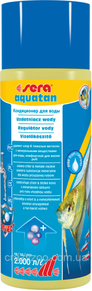 Засіб для підготовки води Sera Aquatan на 2000 л 500 мл 030601