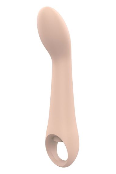 Вібратор Dream Toys Nude Ivy для точки G, бежевий Sex Aura