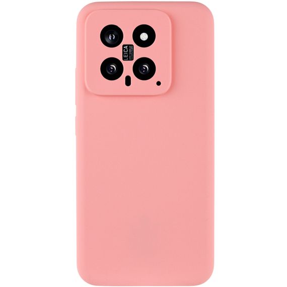 Чохол Silicone Cover Ummi Lakshmi Full Camera (AA) для Xiaomi 14 Рожевий / Pink | Зображення 1