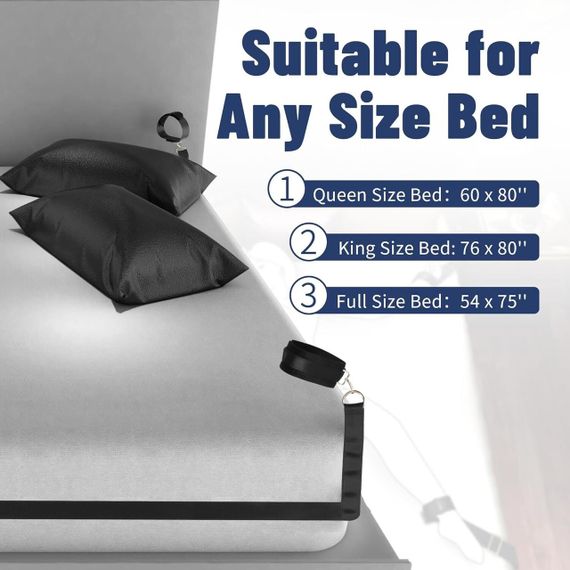 БДСМ набор LOCKINK YEAHWOW Bed Restraint set sexstyle | Зображення 2