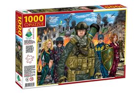 Пазли 1000 елем. " НЕЗЛАМНІ ЗАХИСНИКИ УКРАЇНИ" КФІ