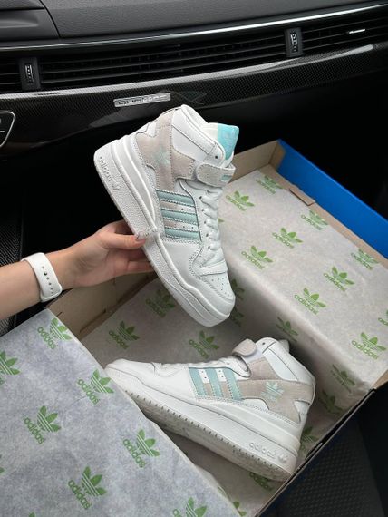 Жіночі кросівки Originals Forum 84 Mid White Mint  , В'єтнам , весна / літо / осінь | Зображення 7