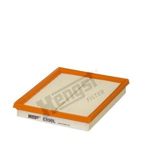 Фильтр воздушный Ford Fiesta/Fusion 1.25-1.6 i 01-, Hengst, E890L,