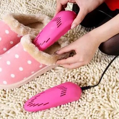 Електрична сушарка для взуття SHOES DRYER, 220V / Електросушарка для сушіння взуття. IJ-379 Колір: рожевий | Зображення 3