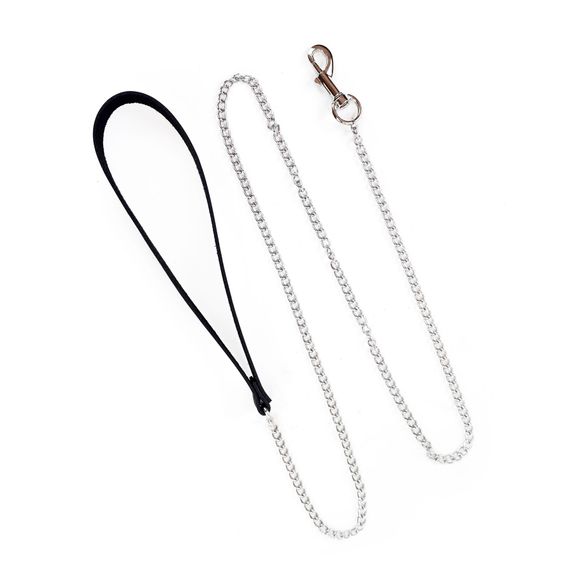 Повідець на ланцюжку із натуральної шкіри Art of Sex - Leash | Зображення 1