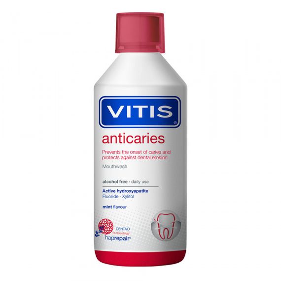Ополіскувач VITIS ANTICARIES, 500 мл (DENTAID)