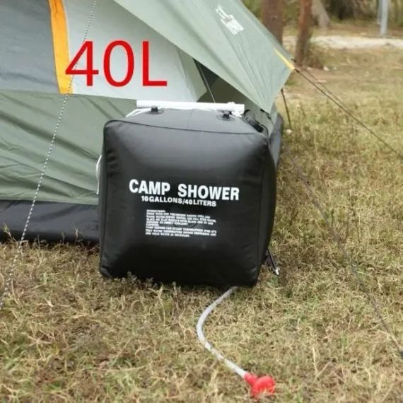Похідний переносний душ для кемпінгу, туристів, дачників Camp Shower 40л | Зображення 3