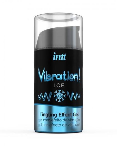 Рідкий вібратор - Intt Vibration! Ice, 15 мл Sex Aura | Зображення 1