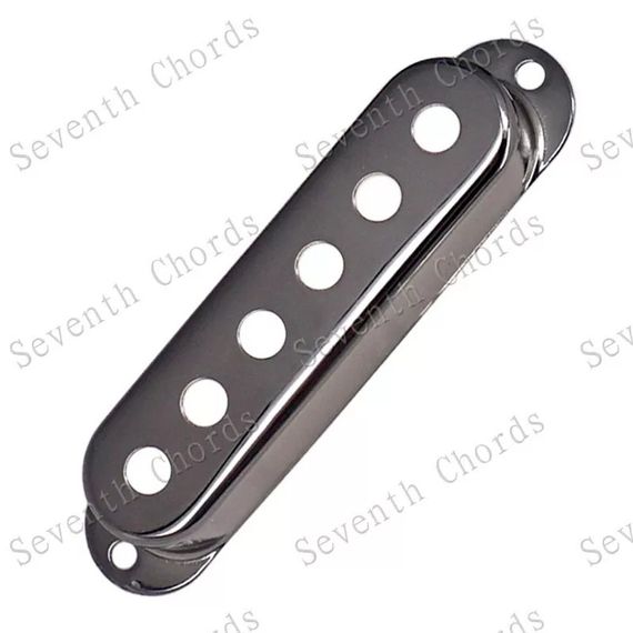 Металеві кришки синглів SSS для електрогітари Fender Stratocaster Ibanes Shur LTD ESP хромові | Зображення 1