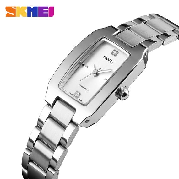 Жіночий годинник Skmei 1400SI Silver | Зображення 1