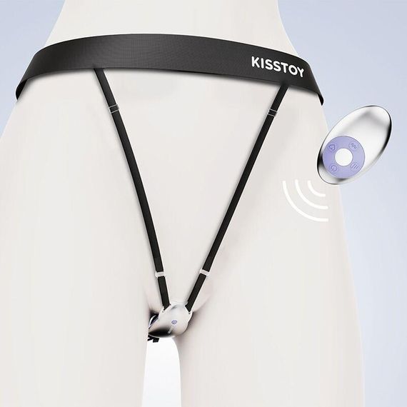 Вибратор в трусики KISSTOY Viosecret, пояс для фиксации и пульт ДУ в комплекте Sex Aura | Зображення 3