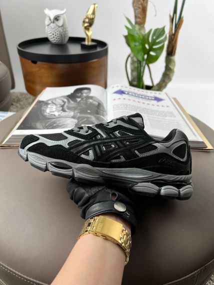 Чоловічі кросівки ASICS Gel-NYC Black Grey весна / осінь A3486 45 28.5 | Зображення 3