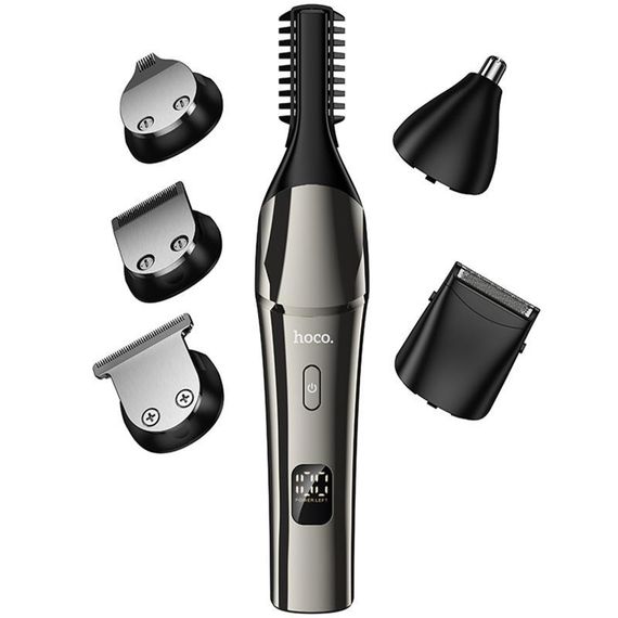 Портативна електробритва Hoco HP26 Multi-function Metal gray | Зображення 2