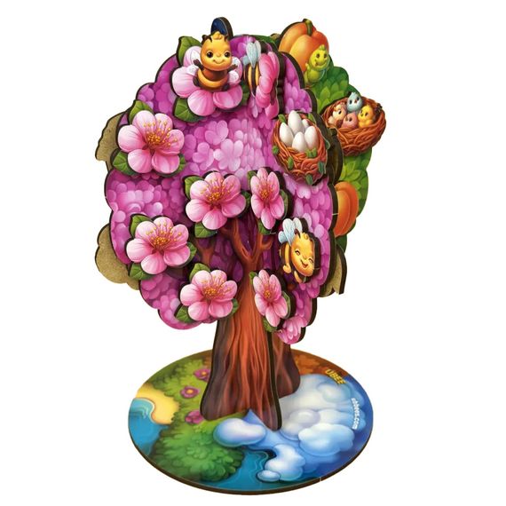 Дитяча настільна гра "Пори року абрикоса" (ПСД295) PSD295 дерев'яна | Зображення 1