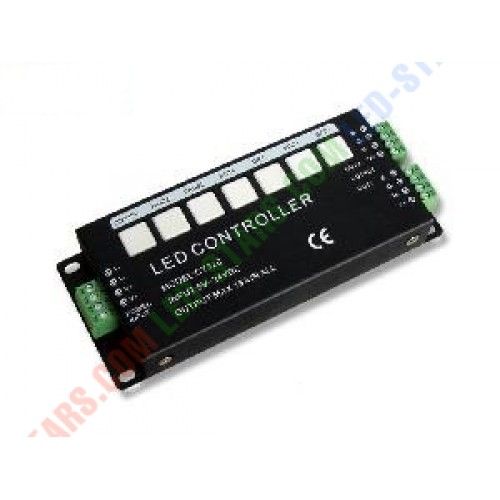 RGB Контроллер однозональный с радиоуправлением 18A с пультом CT326-RF | Зображення 1