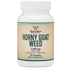 Тонизирующее средство Double Wood Horny Goat Weed 1000 mg 90 Caps