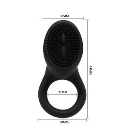 КОЛЬЦО ЭРЕКЦИОННОЕ С ВИБРАЦИЕЙ "COBRA", цвет черный sexstyle