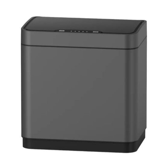 Відро для сміття сенсорне прямокутне Koer TC-020312-07 12 л графіт (KR5587)
