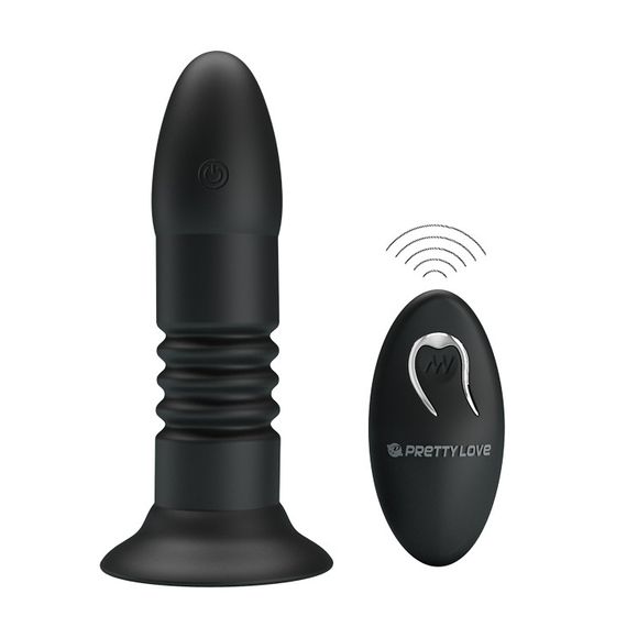 Анальна пробка - Pretty Love Magic Jingers Anal Plug Black Sex Aura | Зображення 9