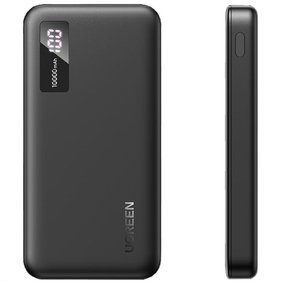 УМБ Ugreen 10000mAh 20W PD,QC3.0 USB-A+USB-C Black (PB311) | Зображення 4