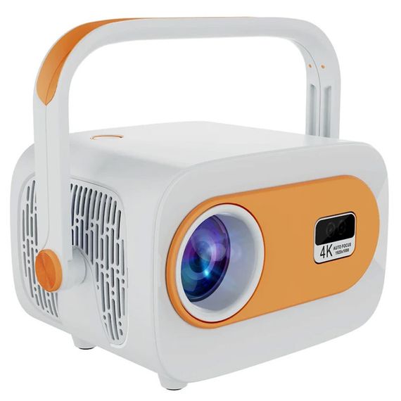 Проектор 4k Android JY325 White / Orange | Зображення 1