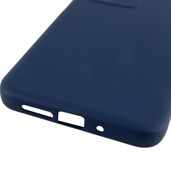 Чохол TPU GETMAN Liquid Silk Full Camera для Xiaomi Redmi 15 (EU) Синій / Midnight Blue | Зображення 3