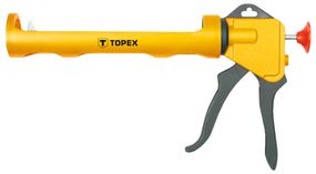 Пистолет TOPEX для герметиков, пластмассовый (21B438)