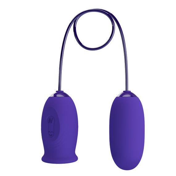Віброяйце - Pretty Love Daisy-Youth Wireless Egg Blue sexstyle | Зображення 4