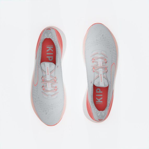 Кросівки жіночі Kiprun для бігу сірі/коралові - EU39 UA38 | Зображення 6