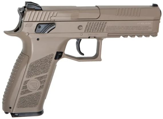 Пістолет пневматичний ASG CZ P-09 FDE Blowback. CO2. Pellet кал. 4.5 мм | Зображення 1