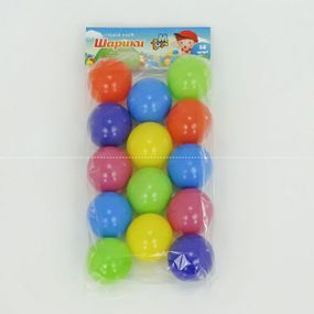 Кульки пластикові 14шт 60 мм 16028 M-Toys, в пакеті (4820133130582)