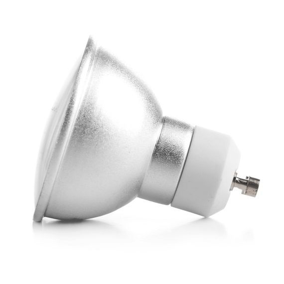 Лампа светодиодная LED 3.8W GU10 WW MR16 220V | Зображення 3